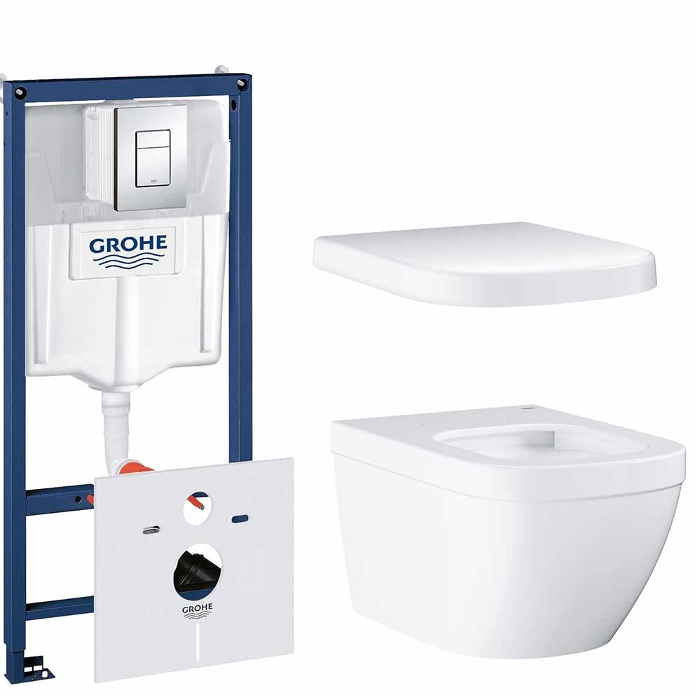 Готовый набор для туалета GROHE Euro Ceramic (NW0011)