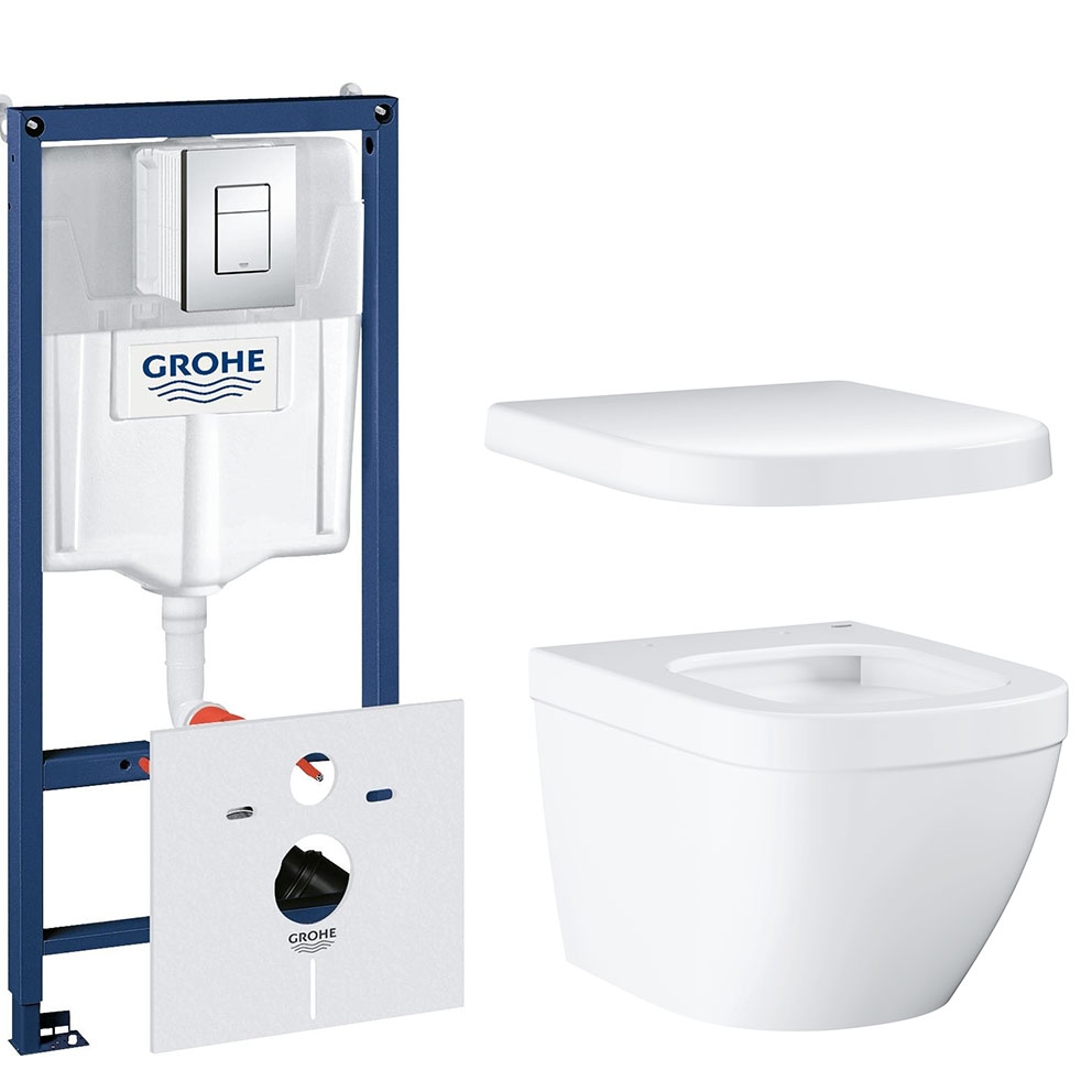 Готовый набор для туалета GROHE Euro Ceramic (NW0021)