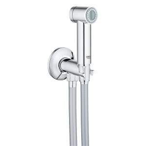 Гигиенический душ с вентилем GROHE Sena Trigger Spray 35 (ручной душ, запорный вентиль, душевой шланг), хром (26332000)