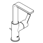 Смеситель для раковины GROHE Lineare с донным клапаном, L-Size, хром (23296001)