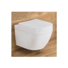 Унитаз подвесной безободковый GROHE Euro Ceramic с сиденьем без микролифта (NW0024-1)