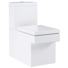 Унитаз GROHE Cube Ceramic напольный, безободковый, универсальный выпуск (без бачка и сиденья), альпин-белый (3948400H)
