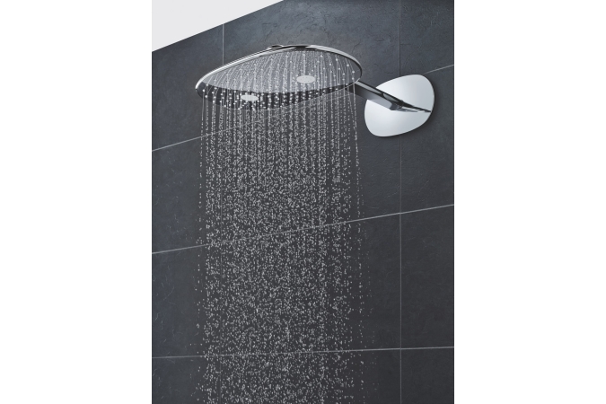 Верхний душ GROHE Rainshower 360 MONO с душевым кронштейном, 360 x 220 мм, хром (26450000)
