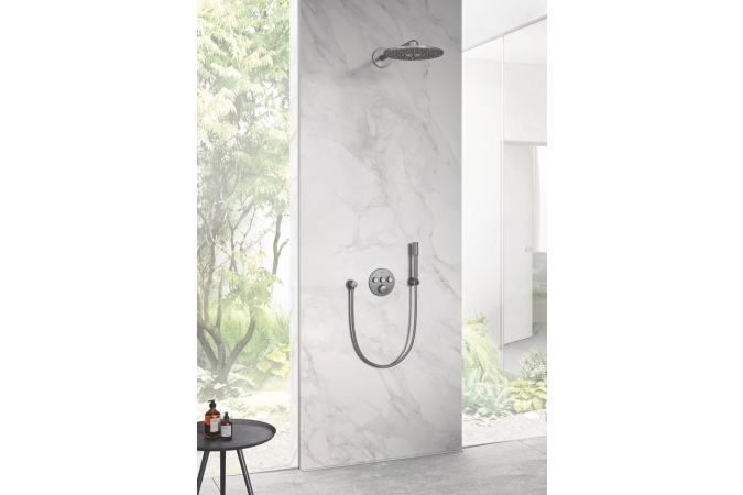 Ручной душ, 1 вид струи, GROHE Sena Stick, темный графит матовый, (26465AL0)