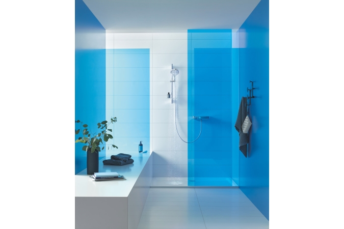 Ручной душ GROHE Rainshower SmartActive 150, 3 вида струй, хром (26553000)