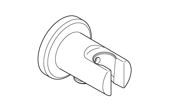 Подключение для душевого шланга GROHE Relexa с держателем, хром (28679000)