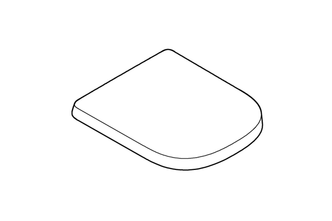 Сиденье для унитаза с микролифтом, GROHE Euro Ceramic, альпин-белый, (39330001)