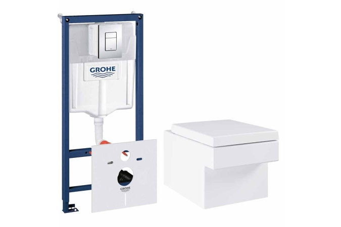 Готовый набор для туалета GROHE Cube Ceramic (NW0040)