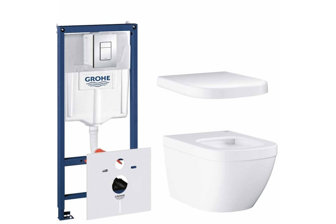 Готовый набор для туалета GROHE Euro Ceramic (NW0017-1)